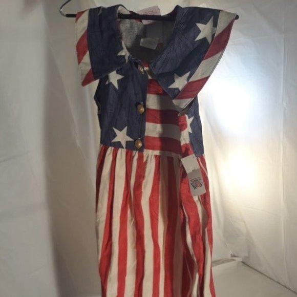 Talbots Other - NWT Talbots kids Girls American Flag Dress Size 6